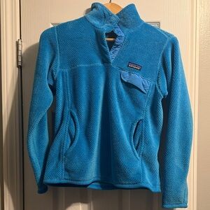 Patagonia Vibrant Blue Fleece Jacket
